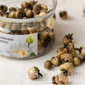 Бутони Сніжного Лотоса Чай Квітковий Банка 25g