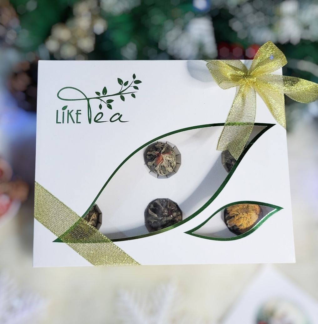 Подарунковий Набір Зв'язаного Чаю На 9шт БІЛА Like Tea